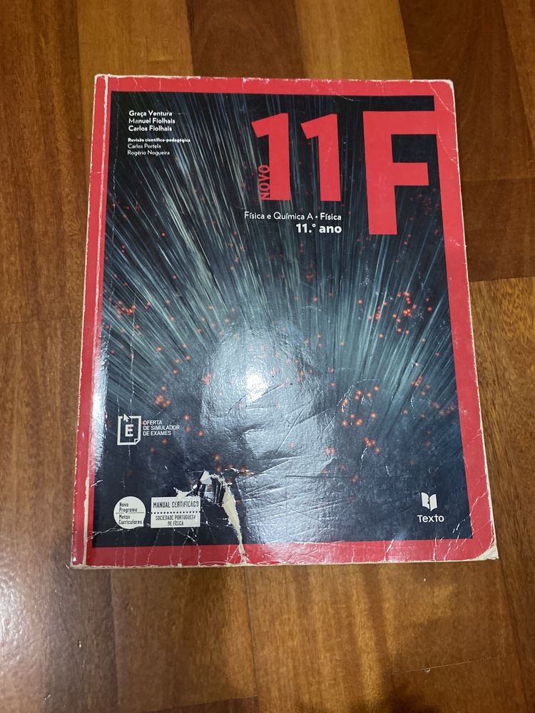 11F - manual de Física e Quimica A de 11 ano