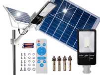 Lampa Solarna Uliczna LED 2000W 6500K LATARNIA z Uchwytem + Pilot HIT