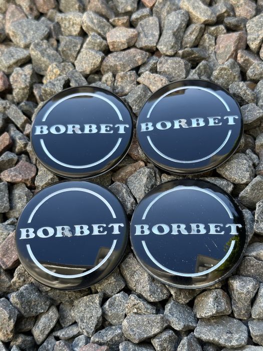 BORBET лого 60мм на кришечки від R14 до R18 80-х 90-х років оригінал.