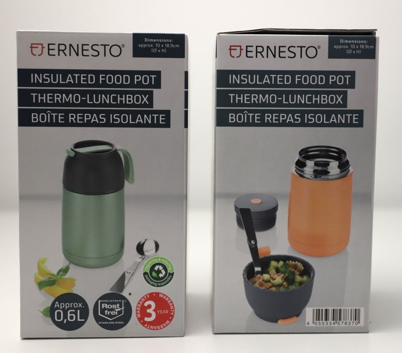 Термос, термоконтейнер для їжі з ложкою