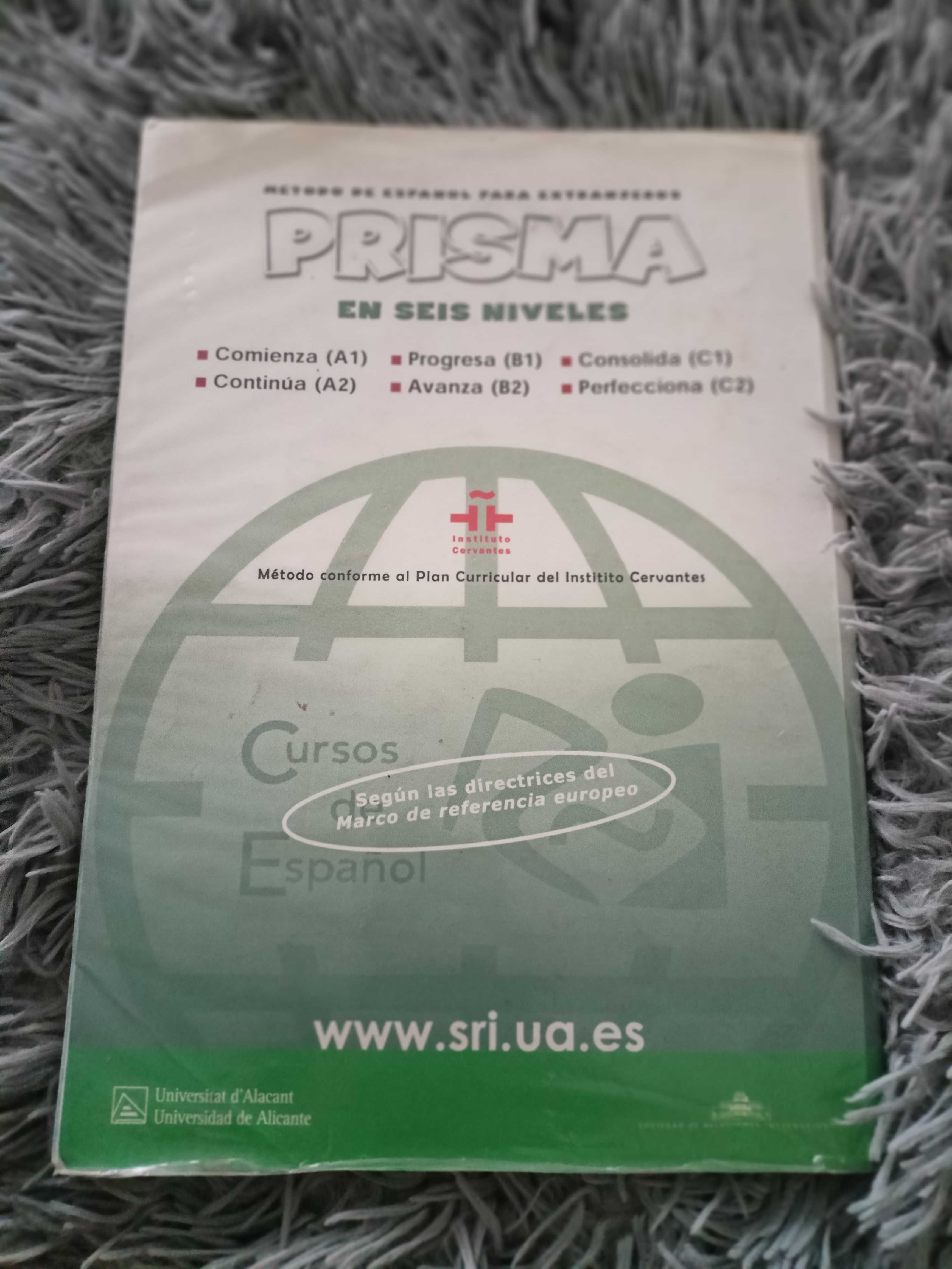 Prisma A2 Continua 2007 książka do nauki hiszpańskiego A2