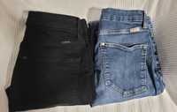 2 pary jeansów H&M super skinny high waist ankle lenght, r26
Rozmiar 2