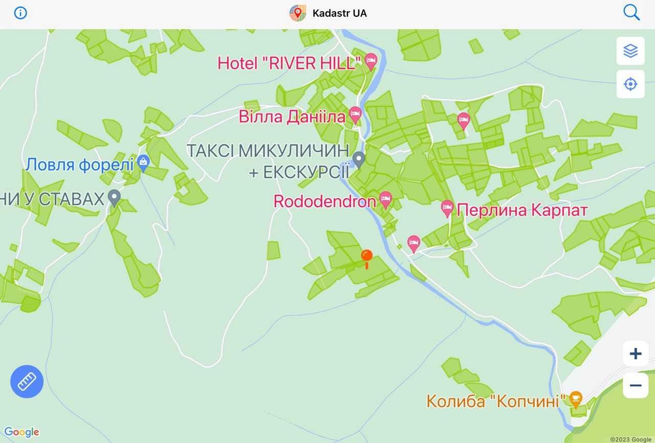 Продаж земельної ділянки в мальовничій місцевості Карпат, с. Микуличин