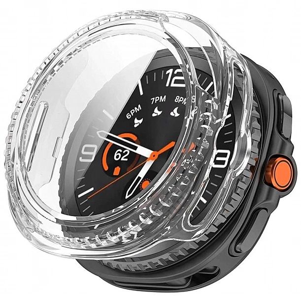 Etui Tech-Protect Defense na Samsung Galaxy Watch 8/46 mm - przezroczy