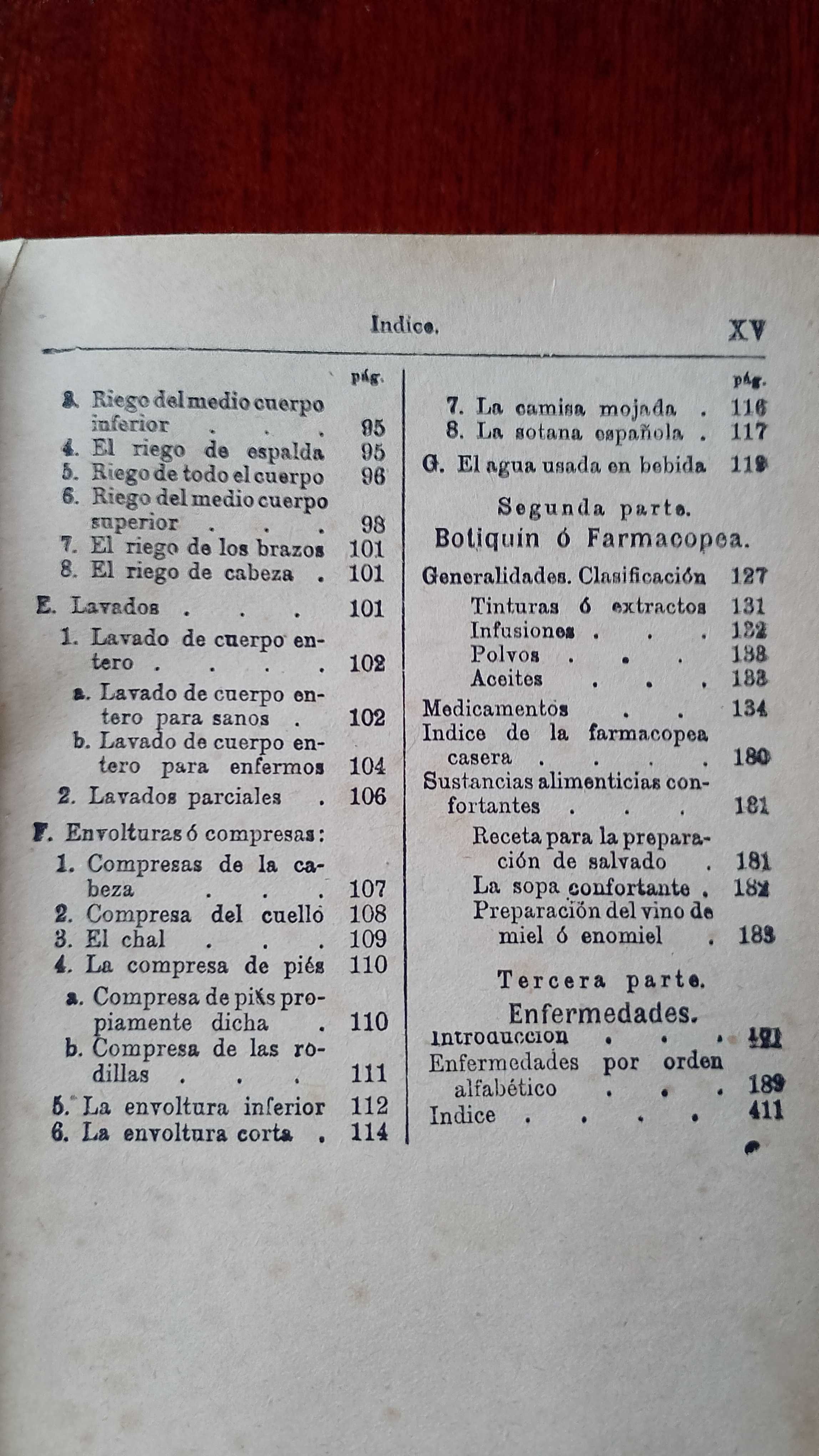 Método de Hidroterapia 1920 Monseñor Sebastian Kneipp
