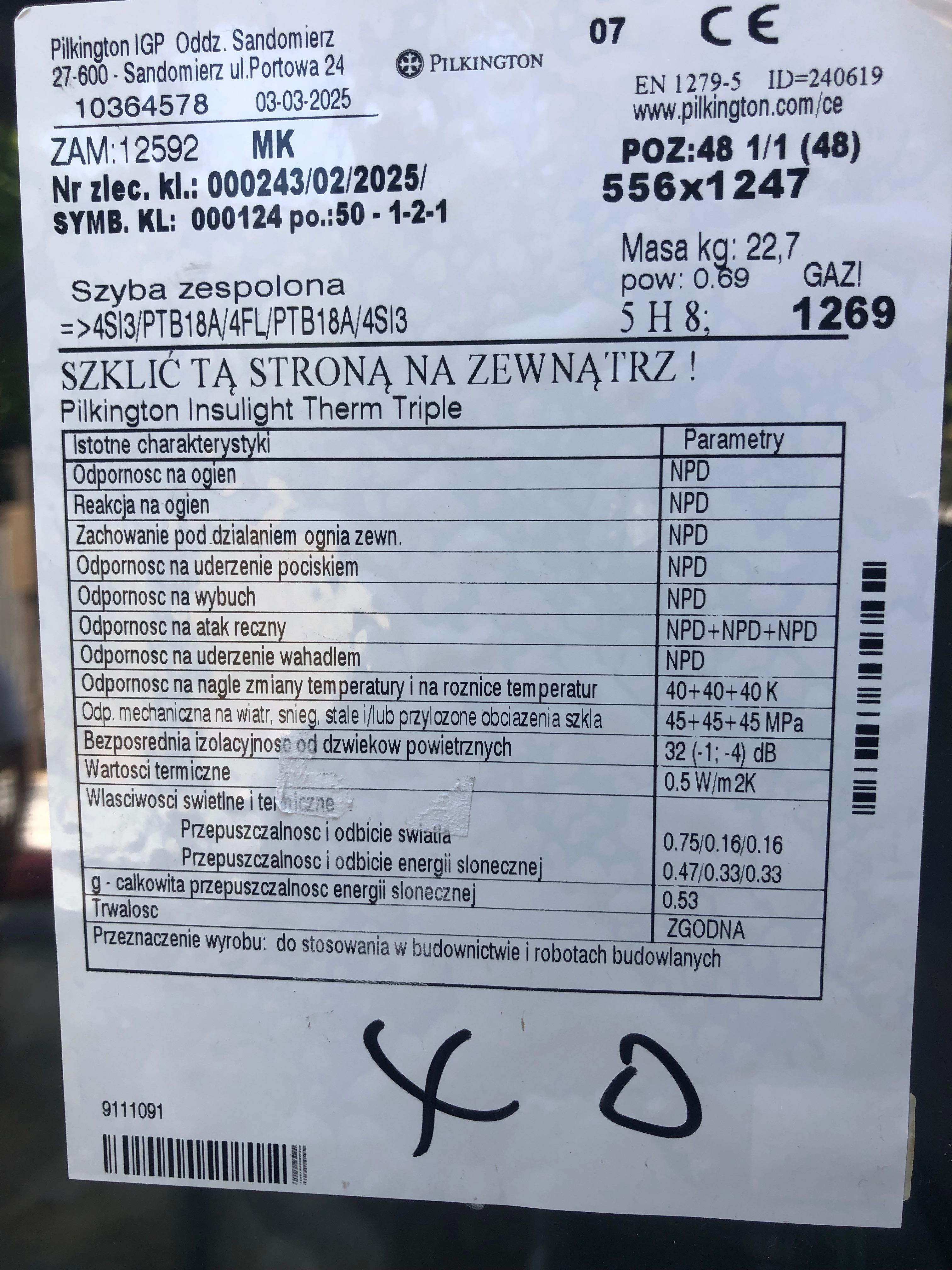 Sprzedam okna 1470x1450