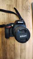 Nikon DSL3500 + dwa obiektywy AF-P NIKKOR 70-300mm i 18-55mm