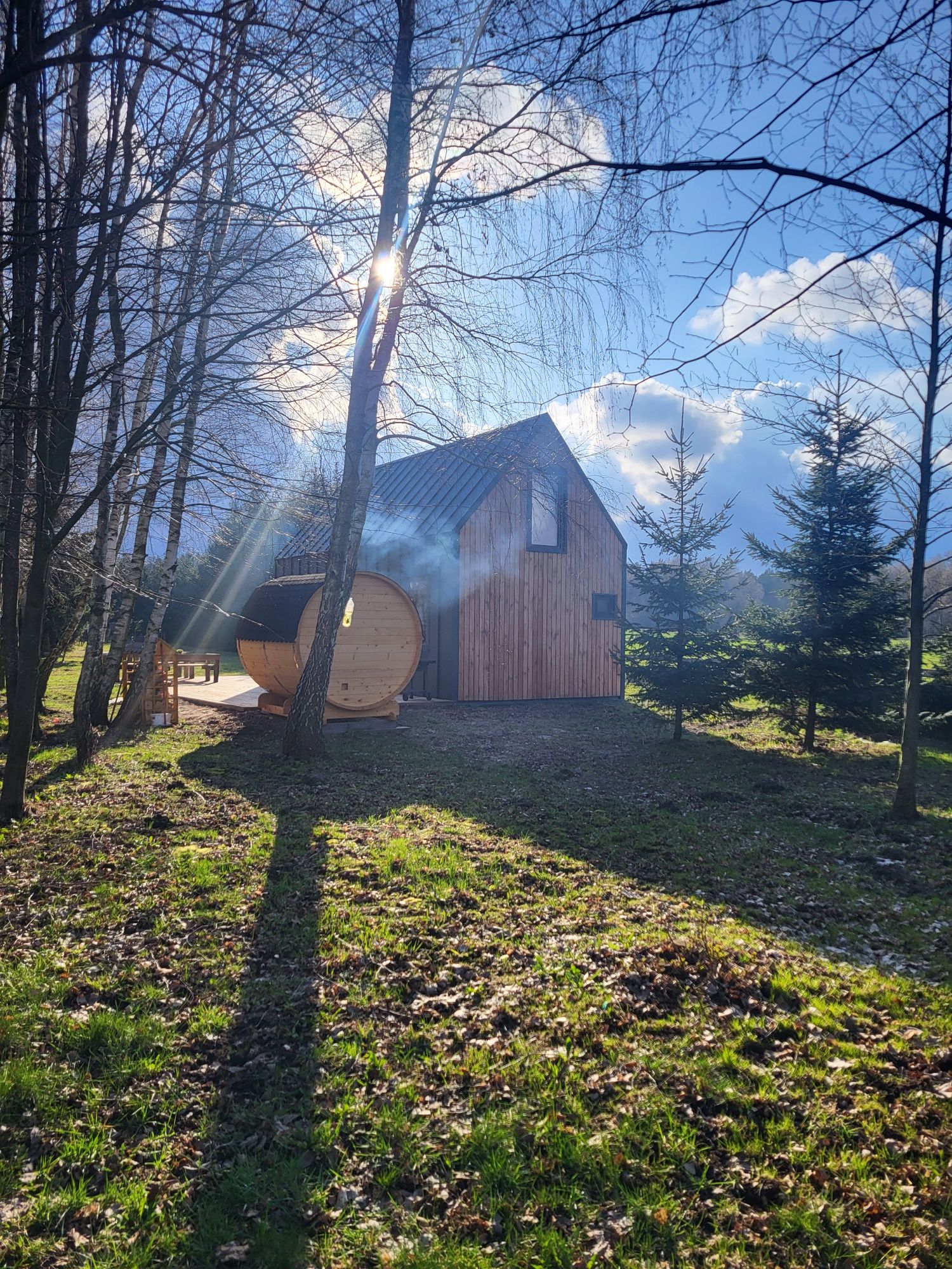 Dom sauna jacuzzi 100 km od Warszawy