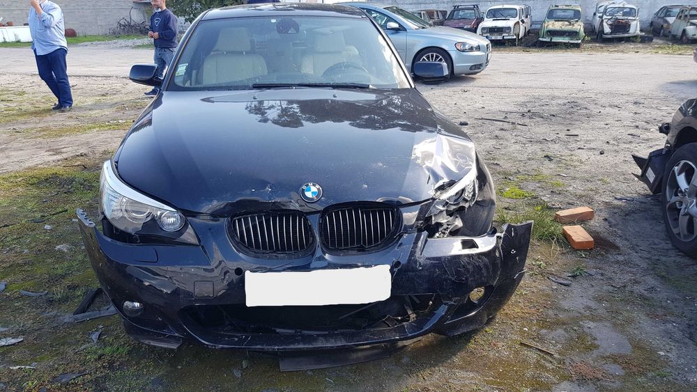 BMW 535D Acidentado