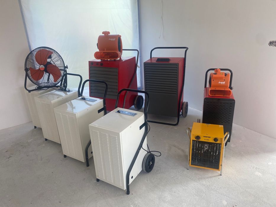 Wynajem osuszaczy, osuszacz powietrza, bezgotówkowe usuwanie szkód.