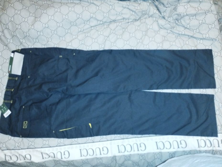 Рабочие штаны мужские новые темно синие