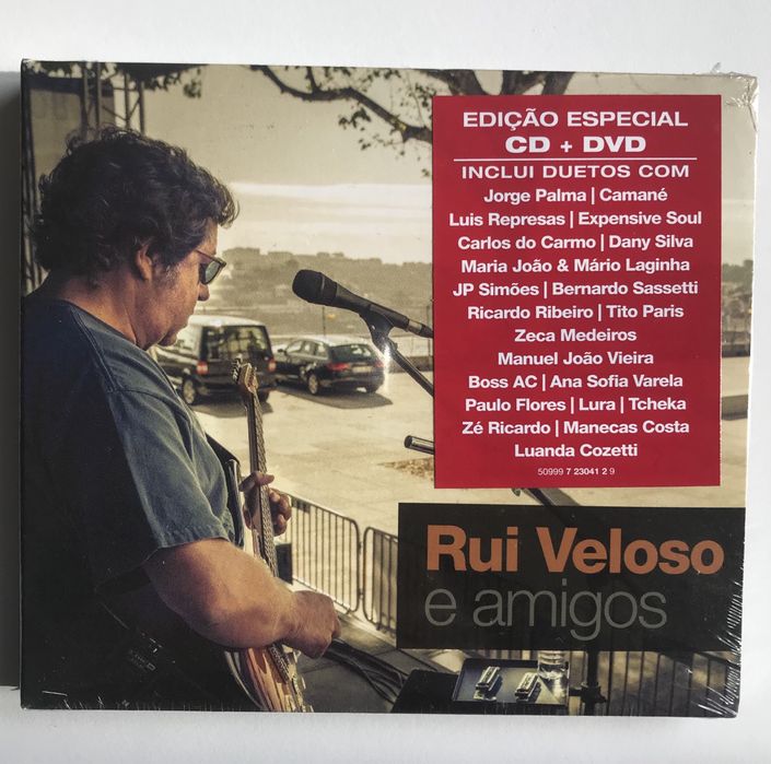 Rui Veloso e Amigos (2012) CD + DVD - NOVO