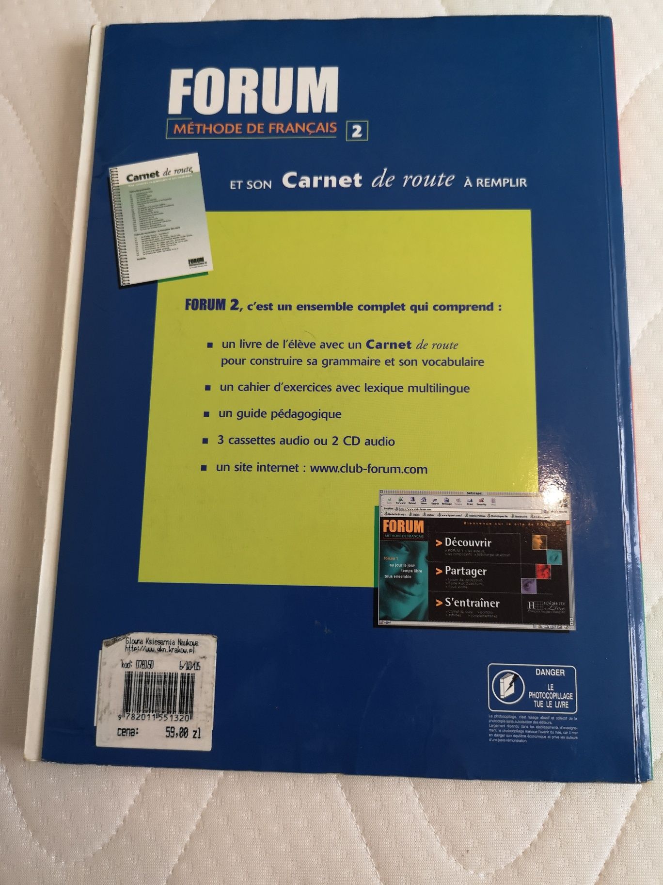Forum methode de francais 2 - podręcznik do nauki francuskiego