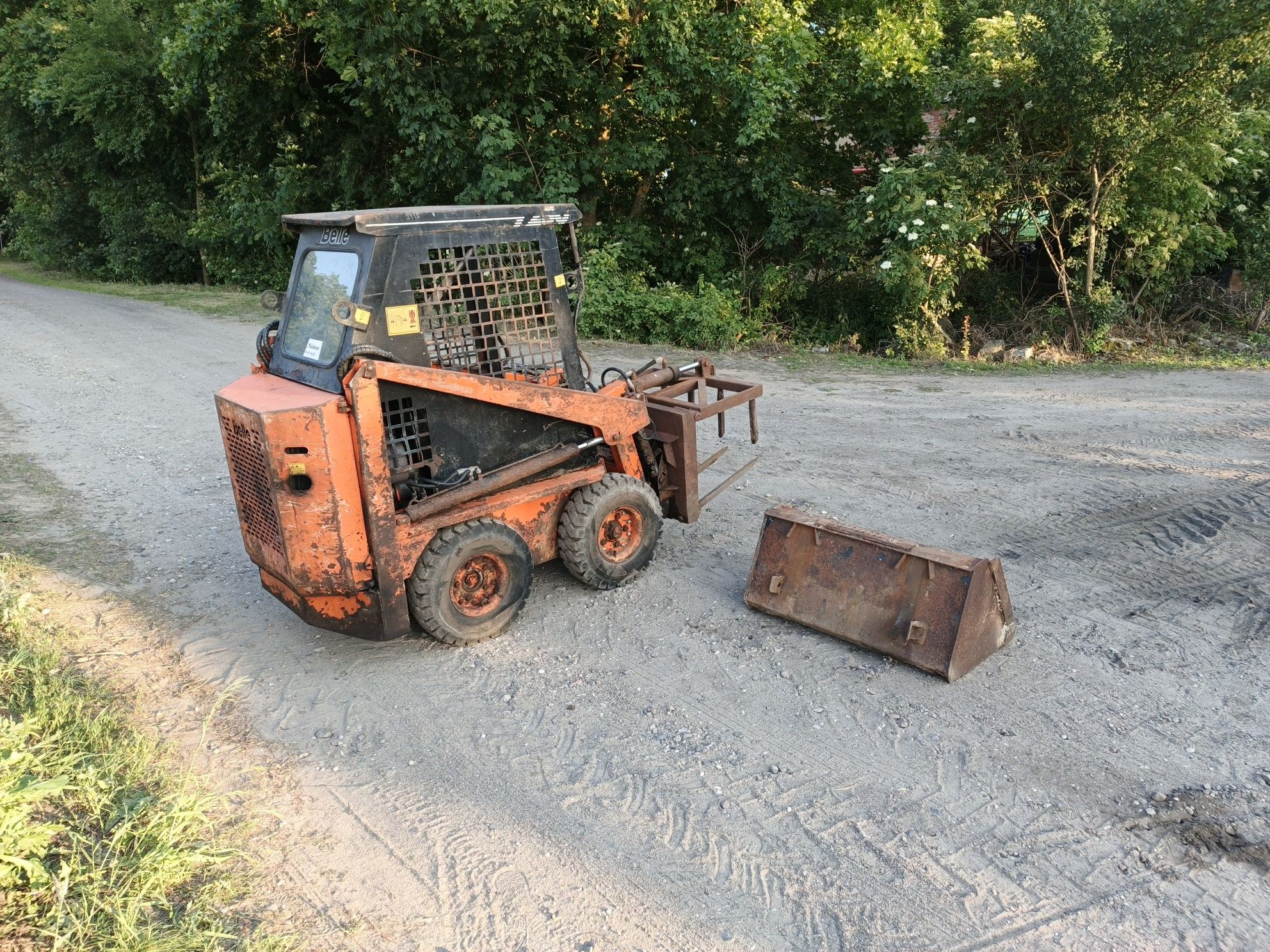 Bobcat BELLE 7250 / miniładowarka  90cm 3 cylindry Perkins