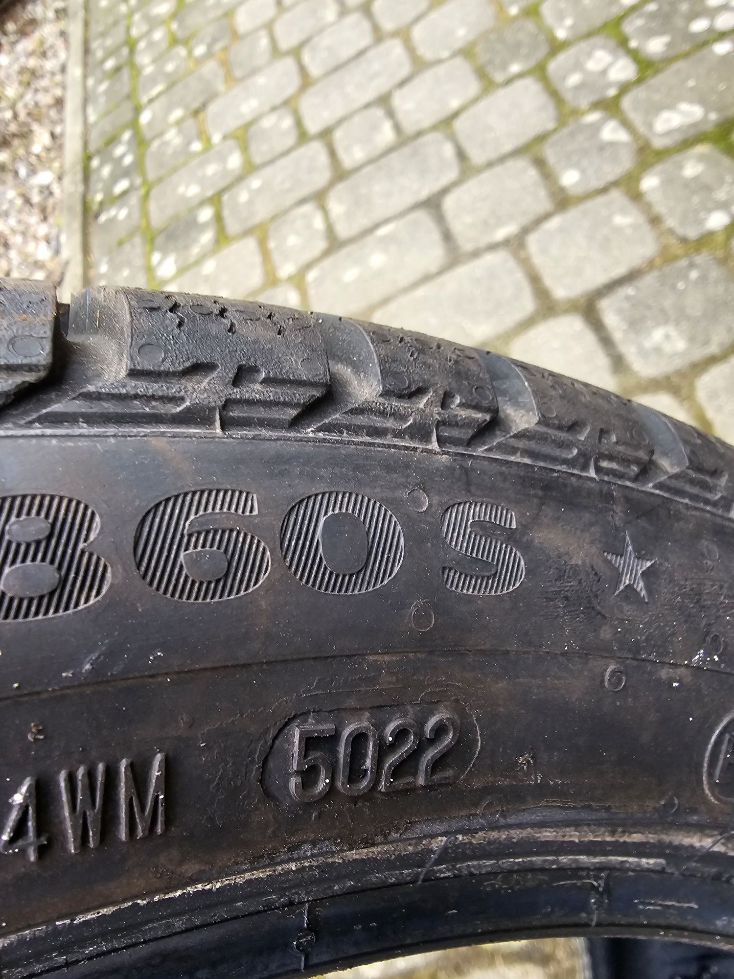 Opona Continental WinterContact TS860S 205/45/18 22.r Jak Nowa