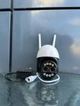 Камера з зумом Х8 8мп бінокулярна відеоспостереження вулична, WIFI IP
