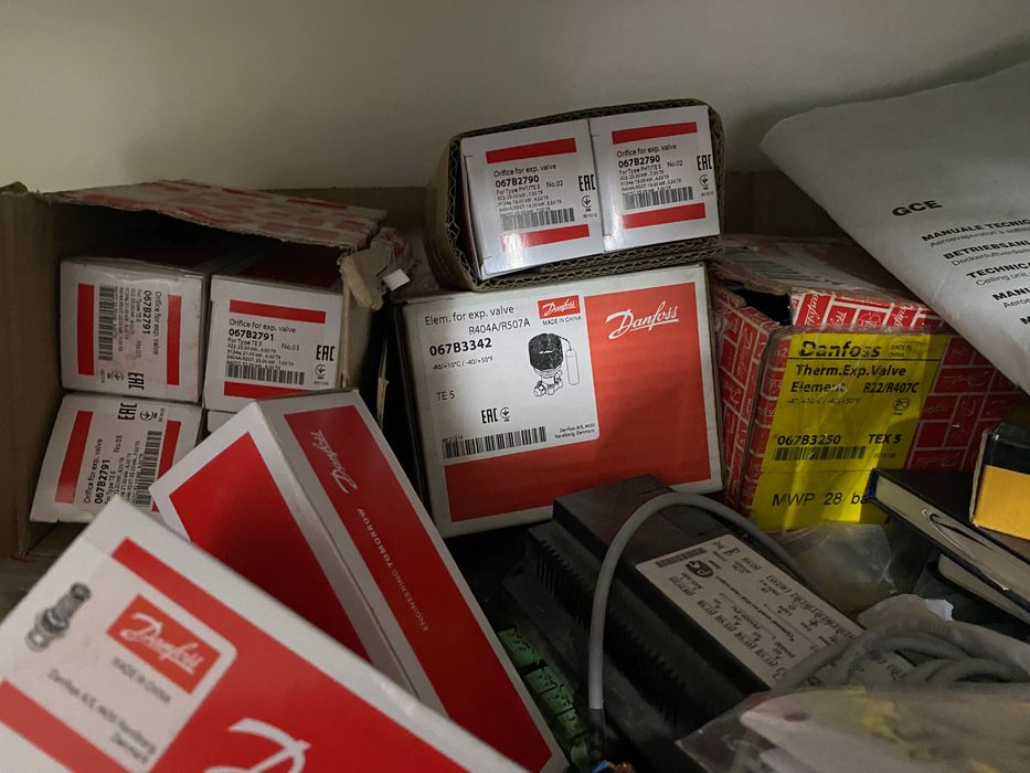 ТРВ Danfoss Tes 5 Tes 12 TeF 5 Tes2 тіло та дюзи R507 R134