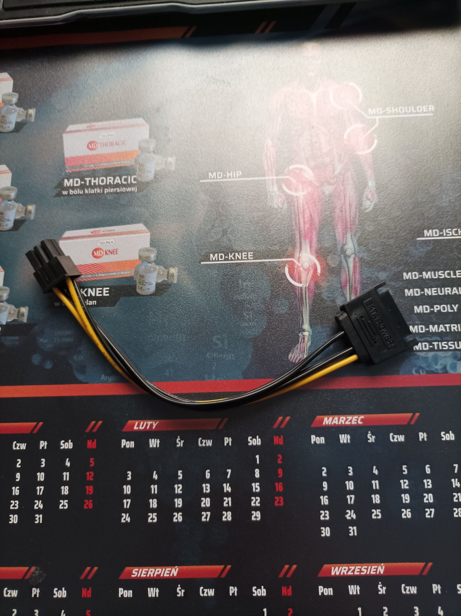 Riser PCi-E 1x-16x USB 3.0 SATA PCI-E 6pin