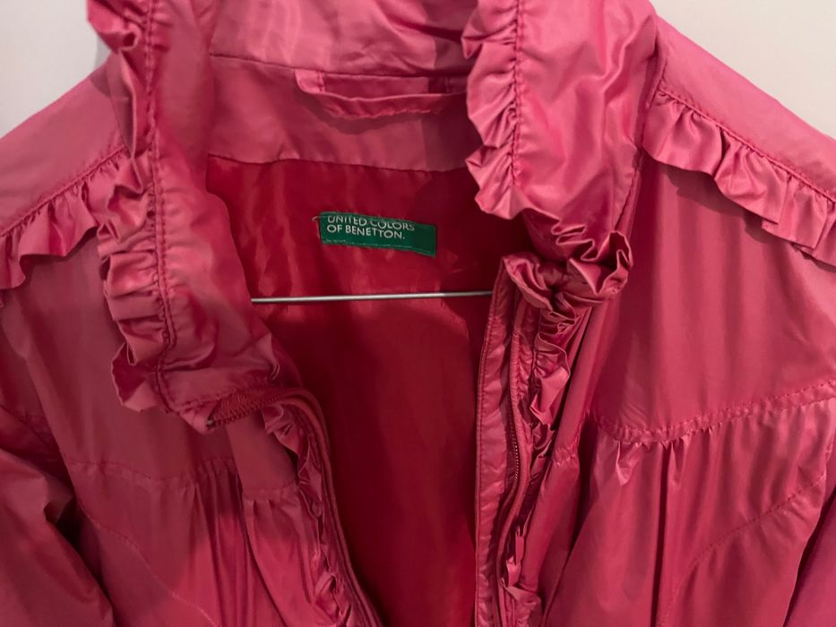 Casaco rosa benetton