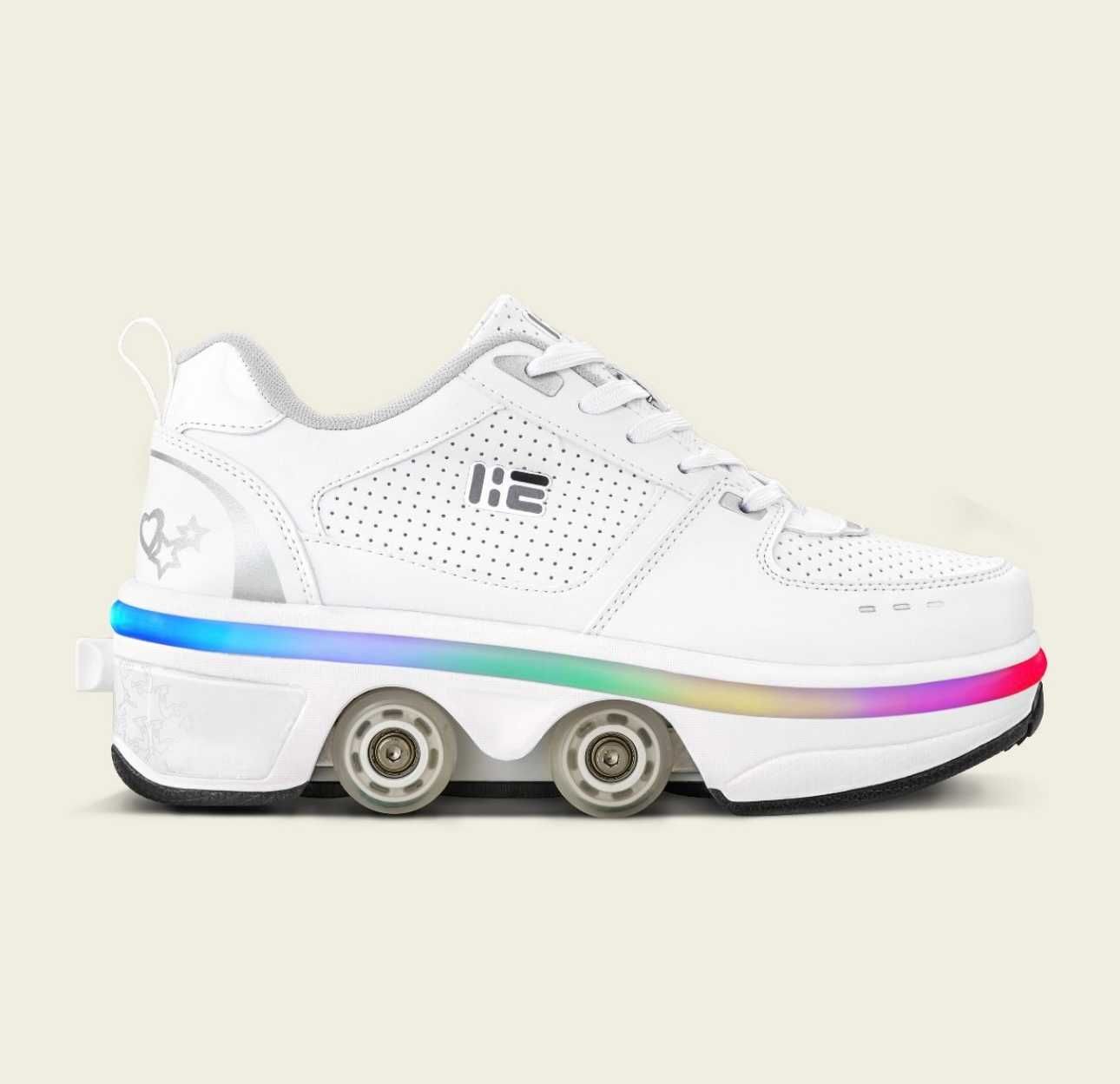Продам кросівки-роліки Roller skate shoes - Classic II White LED