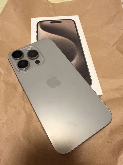 iPhone 15 Pro Natural Titanium 128 Gb