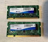 ADATA RAM do laptopa DDR2 1GB 2 sztuki
