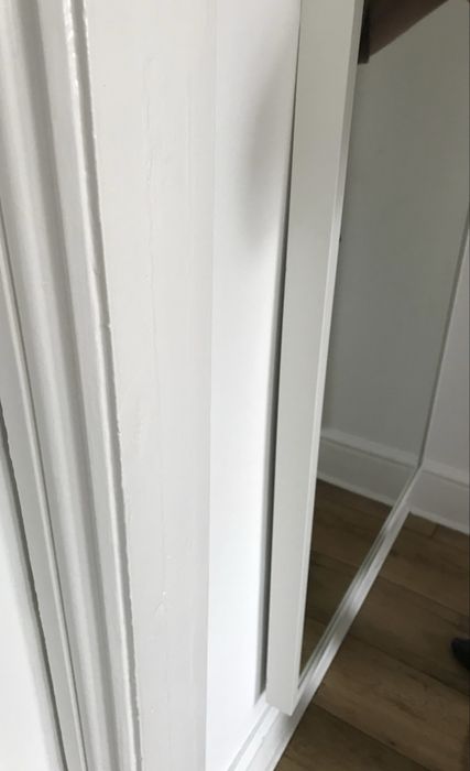 Lustro IKEA STAVE Biała Rama Białe White Mirror 70 x 160 cm
