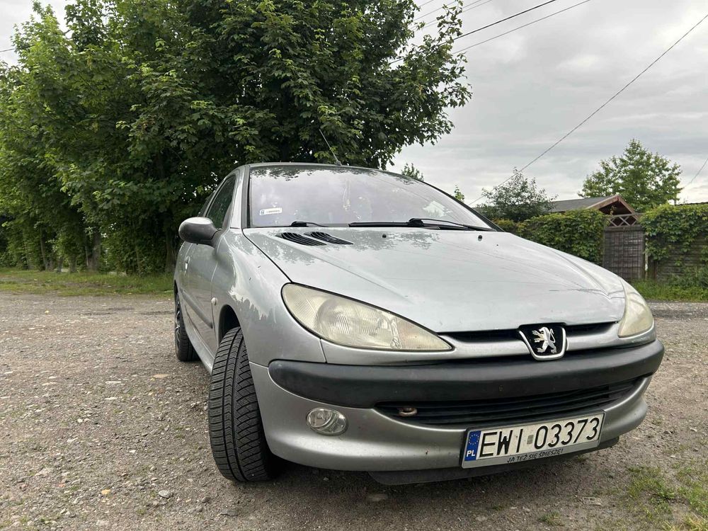 Peugeot 206 szary