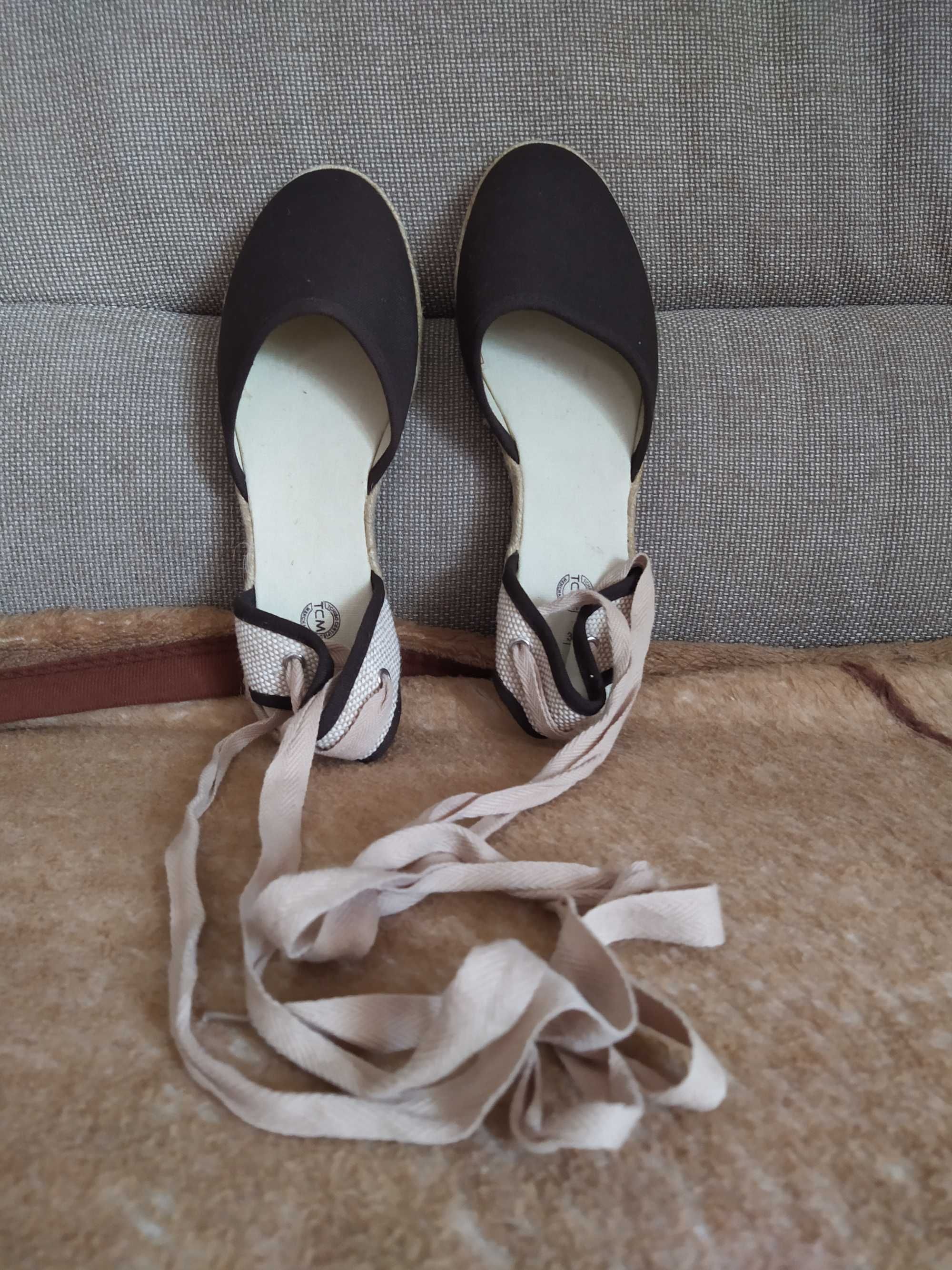 Nowe Espadryle damskie buty, sandały rozmiar 37 dł wkł 24cm