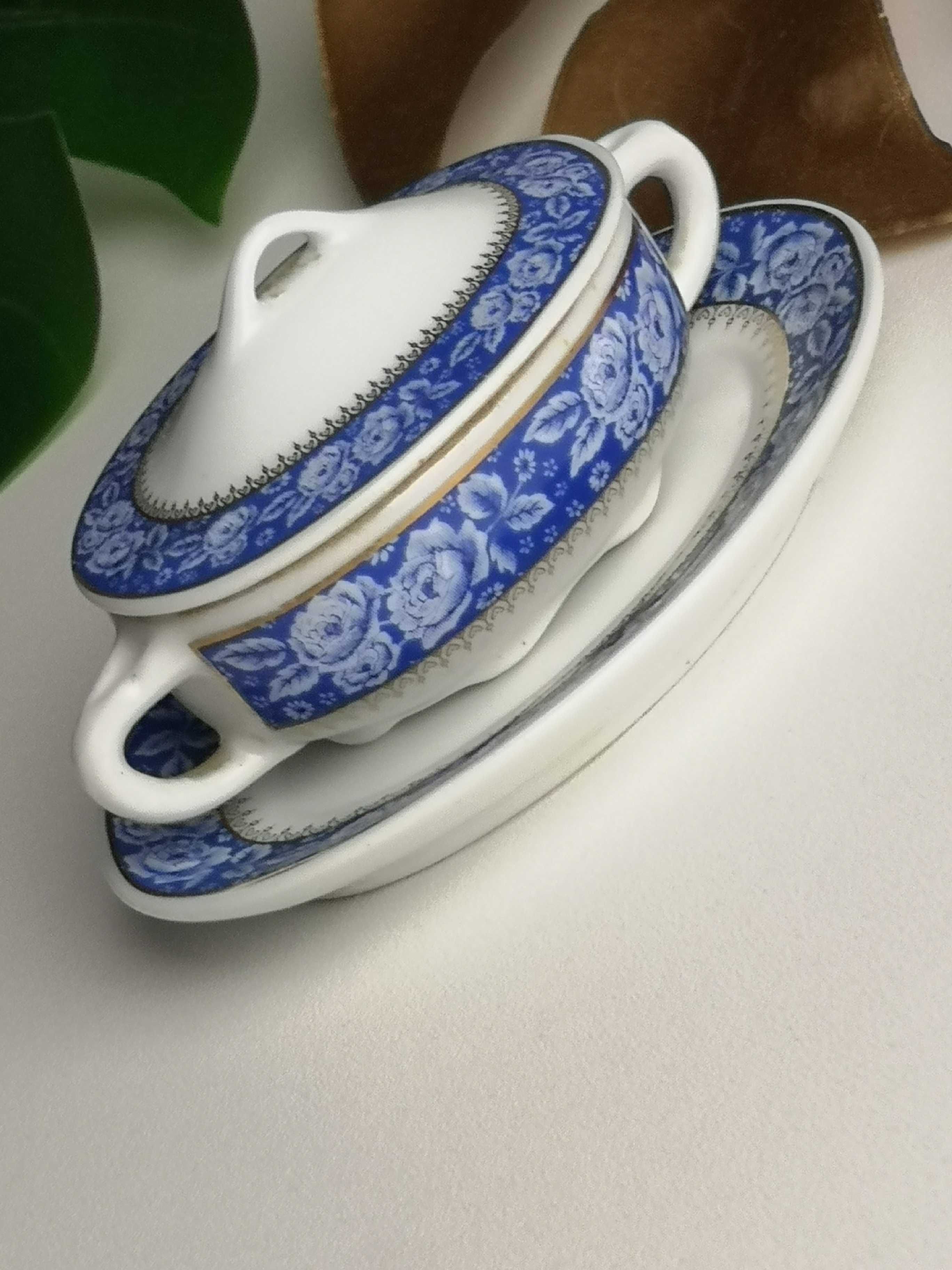 waza i półmisek z miniaturowej serii PORCELAIN ART