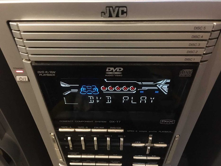 Аудиосистема. Музыкальный центр. Домашний кинотеатр JVC DX-T7 (JAPAN)
