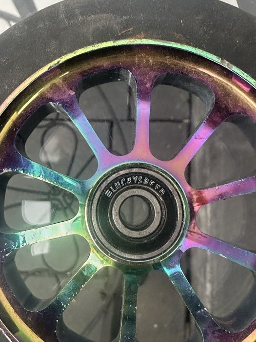 kółka hulajnoga wyczynowa 120mm lucky, blazer pro