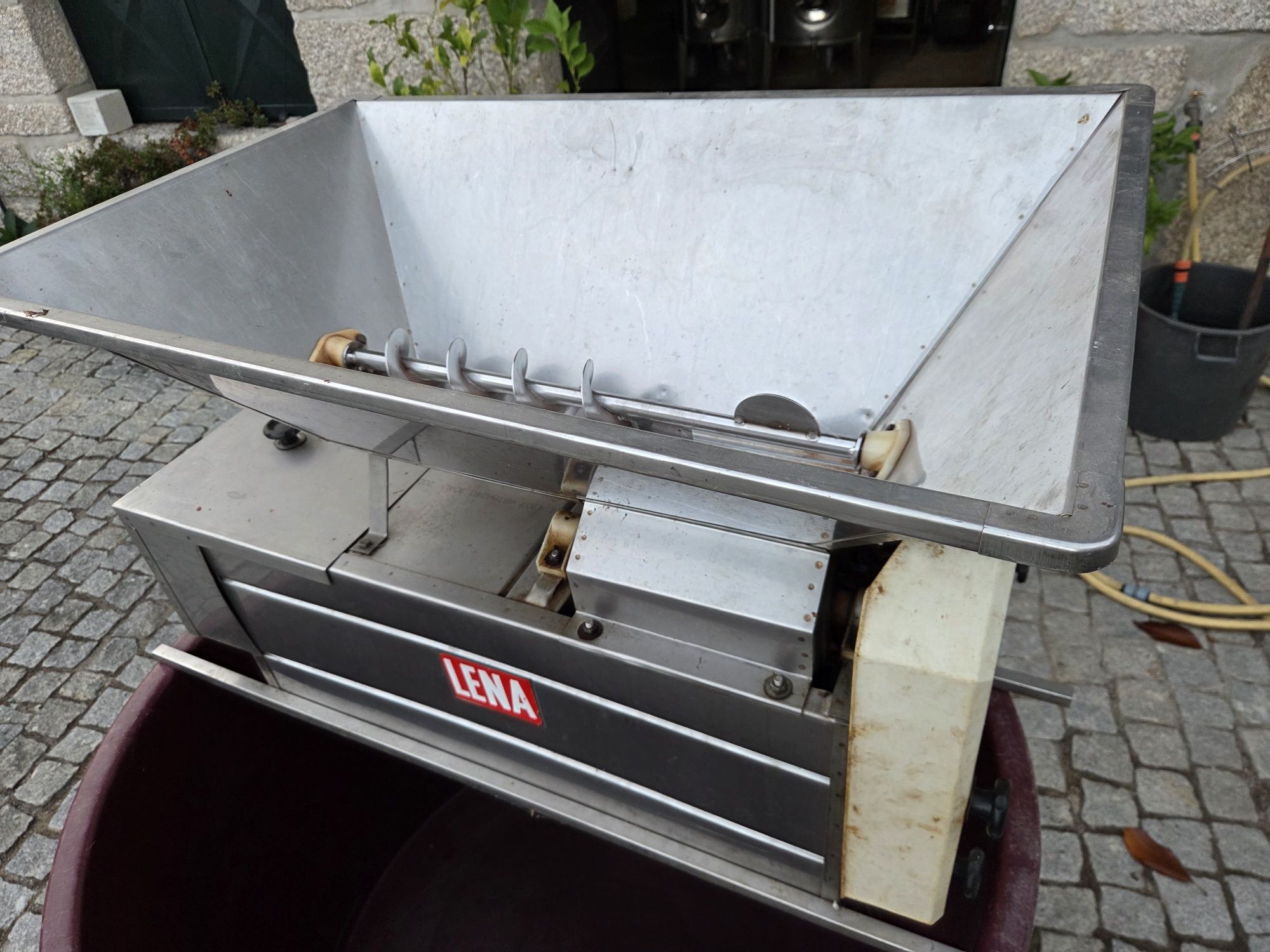 Desengaçador / Esmagador Inox Lena