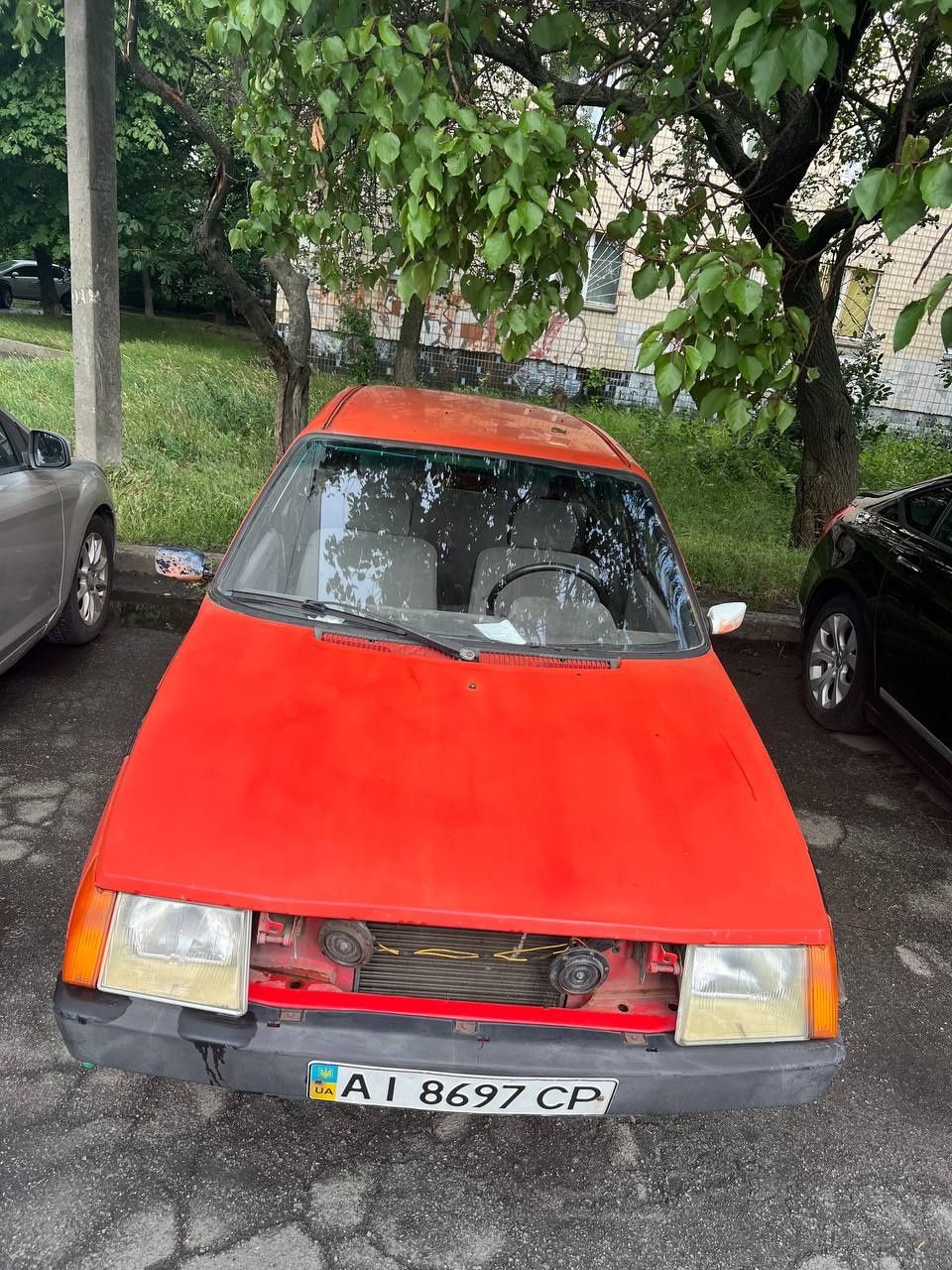Zaz 1105 на полном боевом ходу