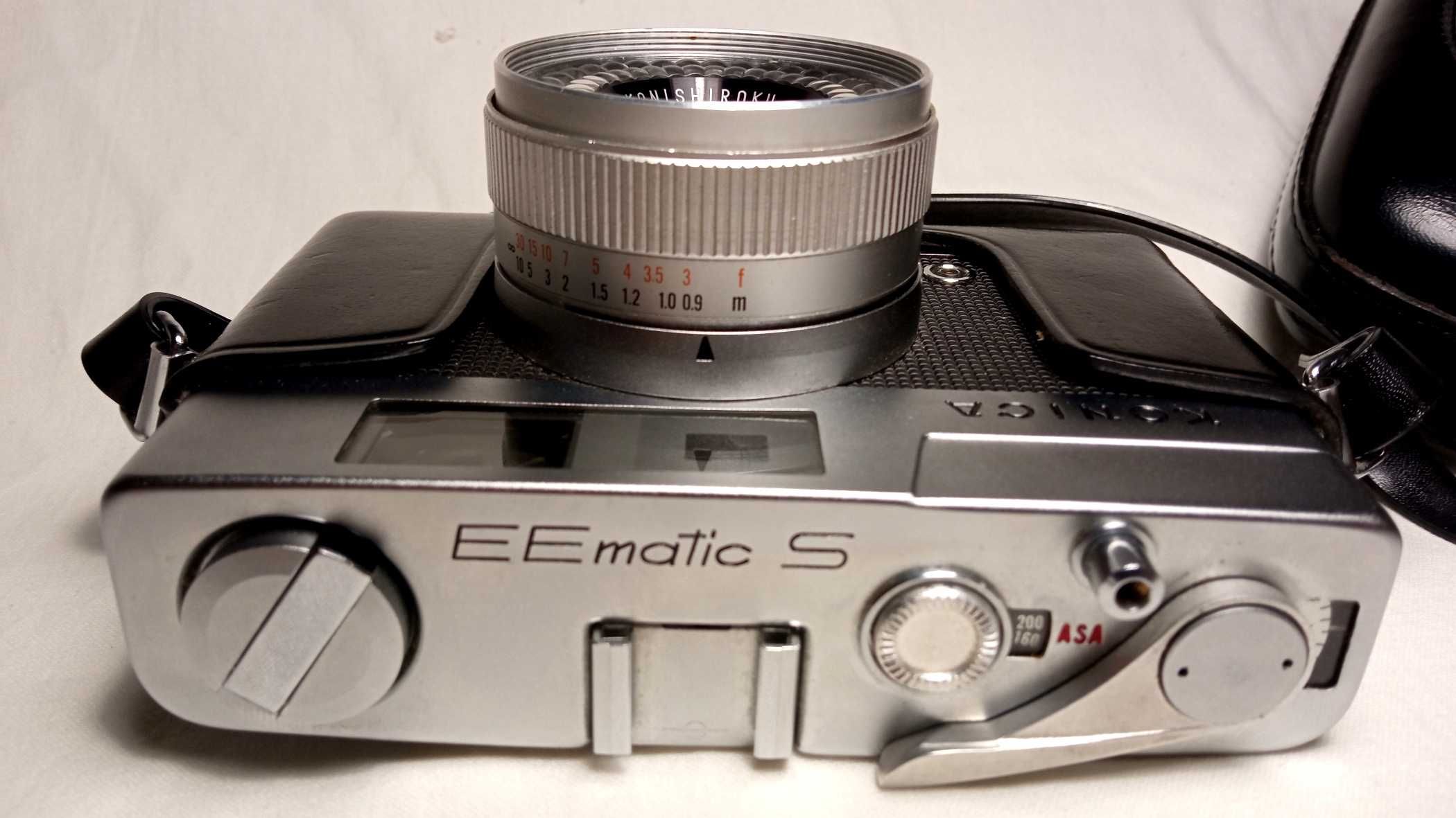 Дальномерный фотоаппарат Konica EE Matic Hexagon 40mm 2.8