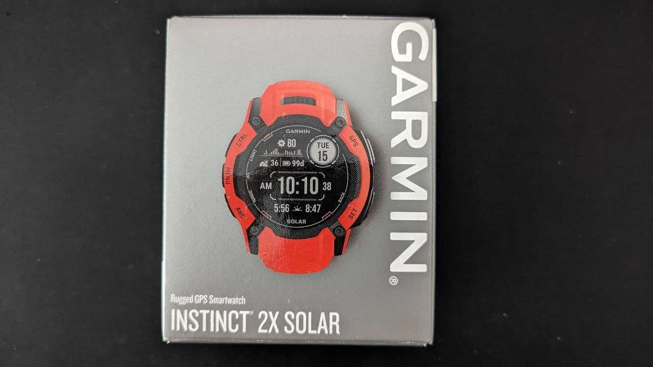 Garmin Instinct 2X Solar Flame Red