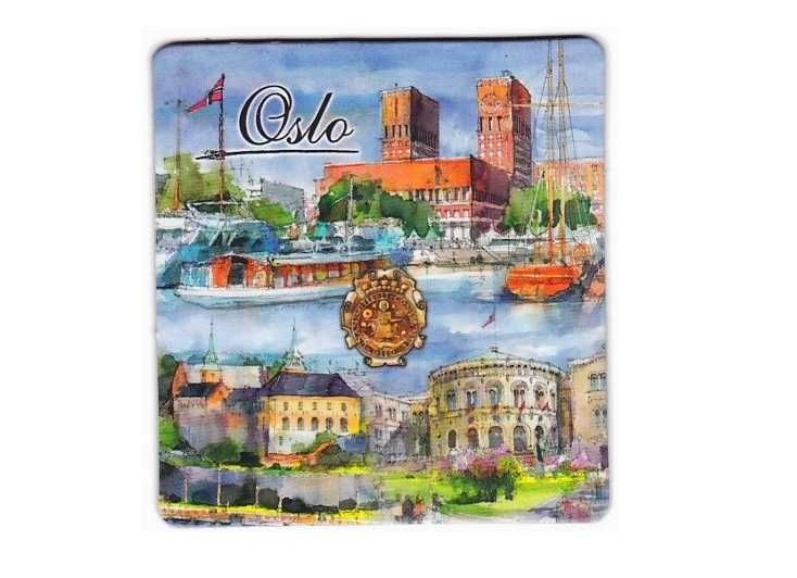 OSLO NORWEGIA magnes na lodówkę CZ272