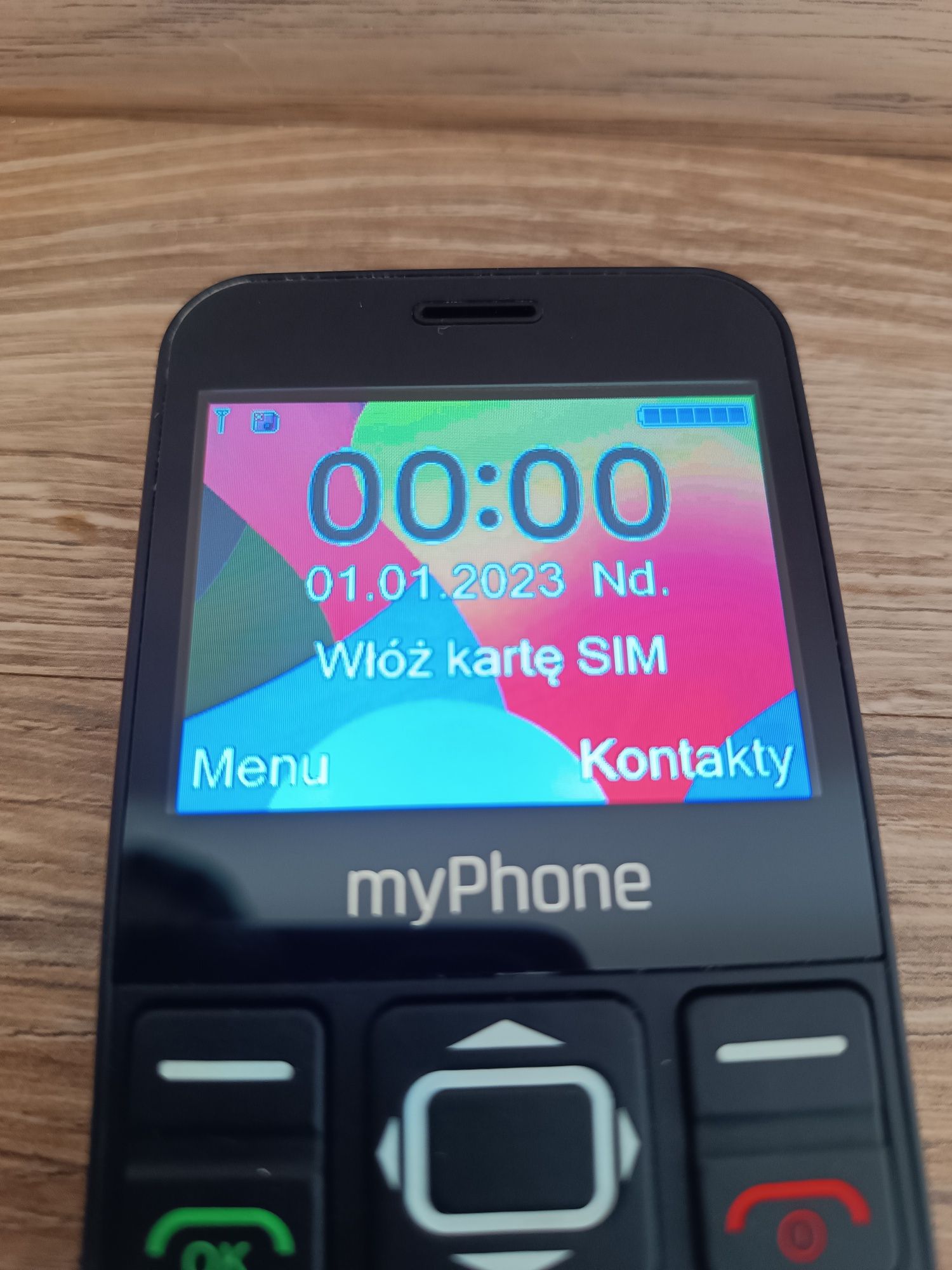 Telefon komórkowy myPhone halo 3 bs-45 seniora przyciski klawisze