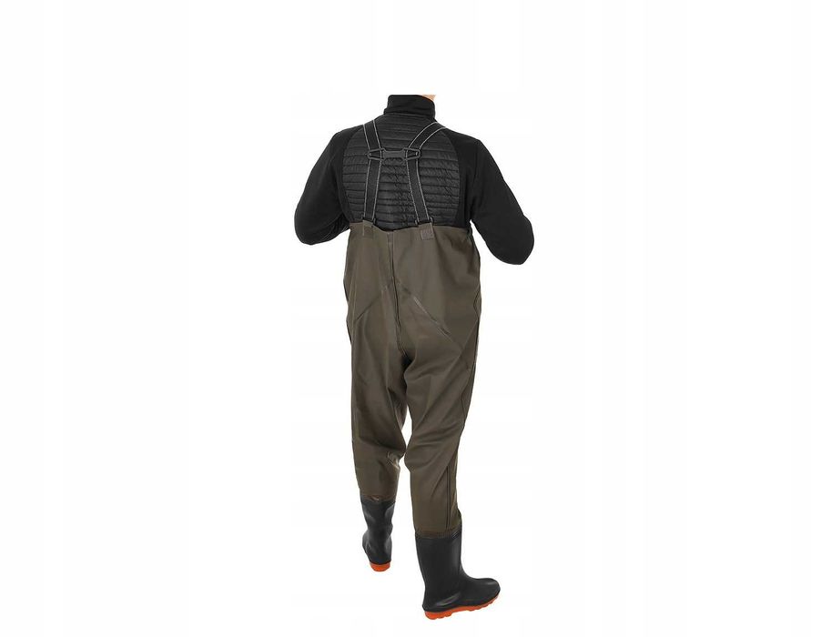 WODERY Spodniobuty Spodnie WĘDKARSKIE Buty Szelki