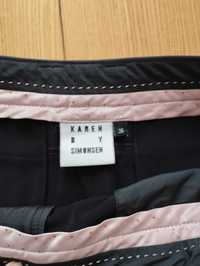 Eleganckie czarne spodnie Karen by Simonsen 36 premium