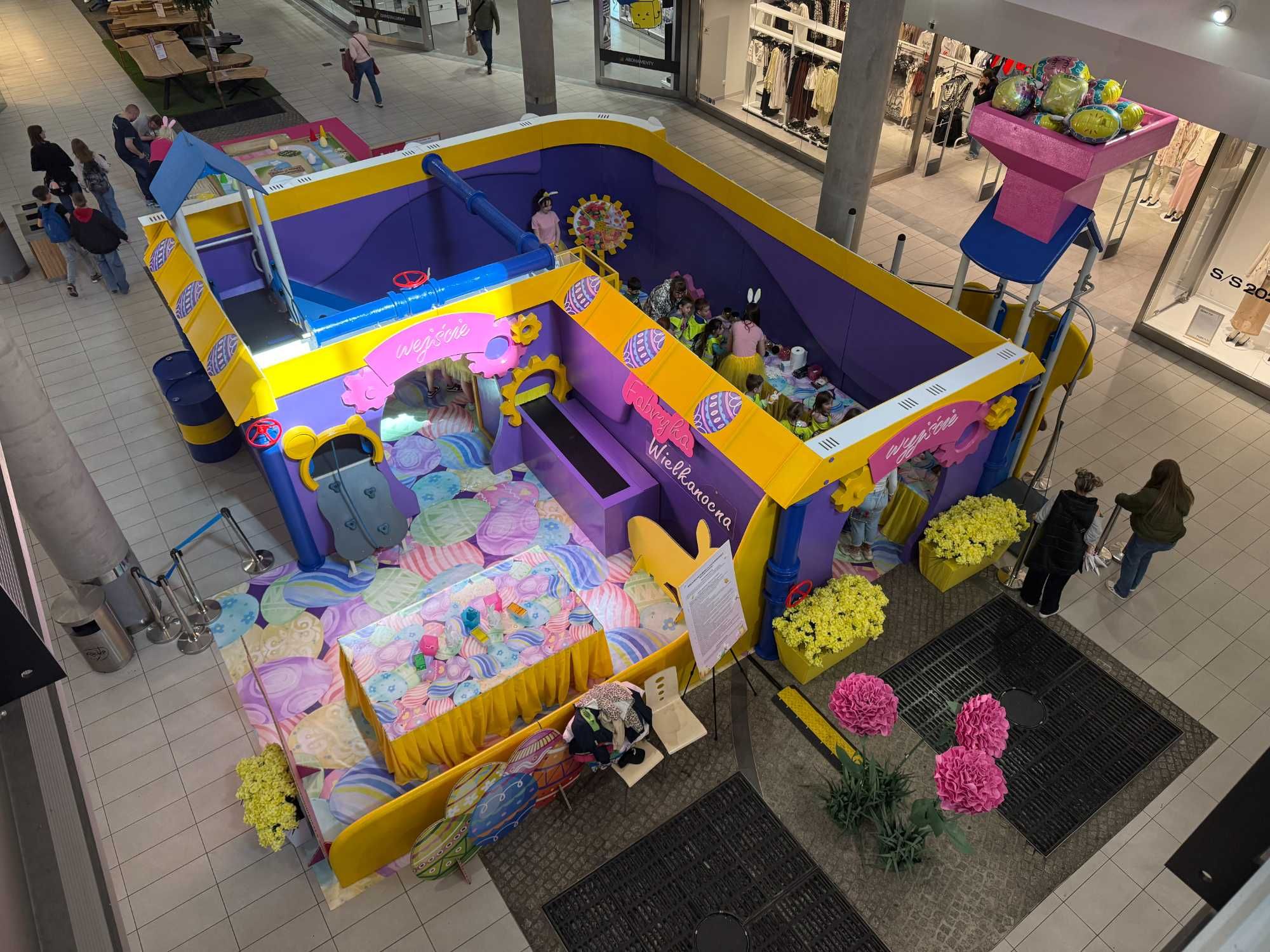 Scenografia eventowa, plac zabaw modułowy, Dekoracje XXL, instalacja