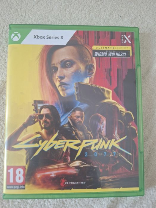 XSX Gra Cyberpunk 2077 widmo wolności