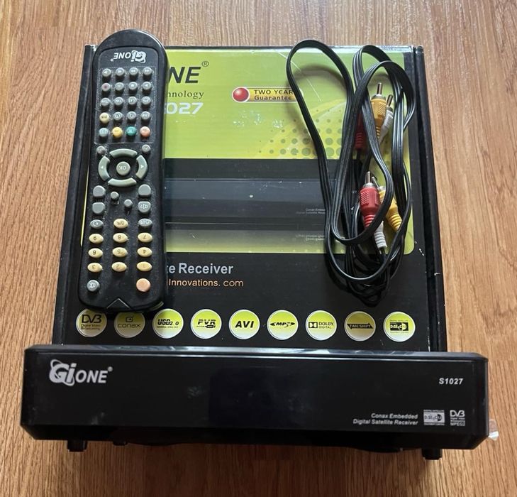 тюнер цифровий, супутникова антена