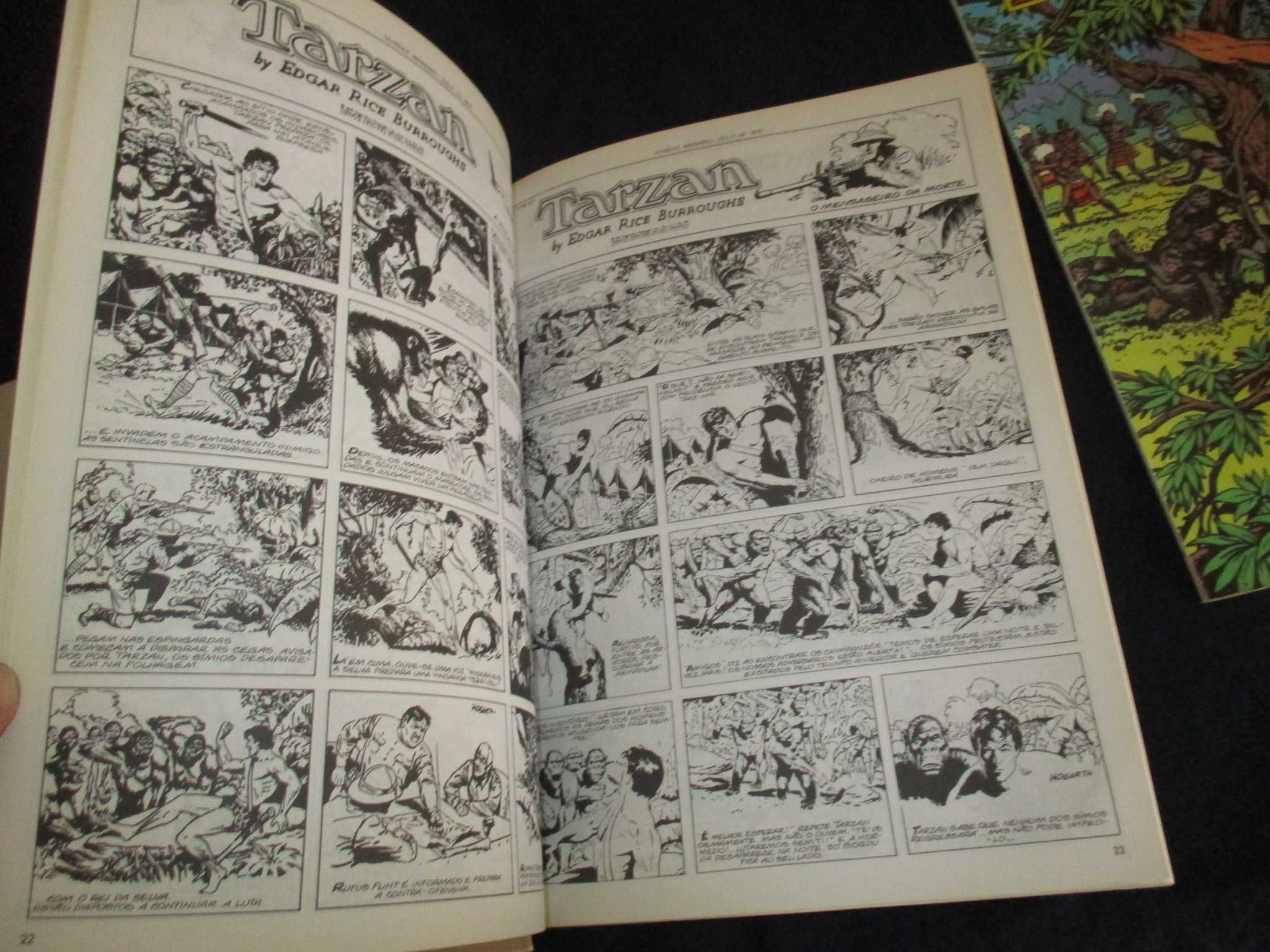 Livros BD Tarzan Edgar Rice Burroughs Futura