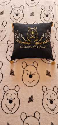 Manta e almofada decorativa da Dysney, tema Winni the Pooh