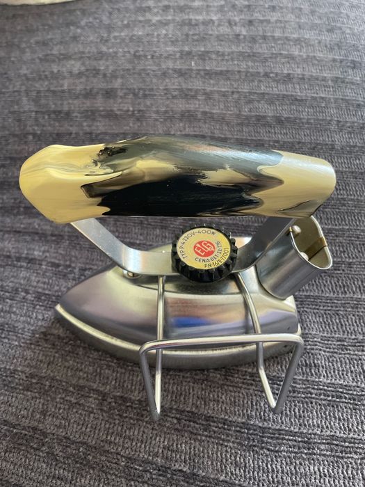 Żelazko turystyczne ELG , z początku lat 70-ch PRL