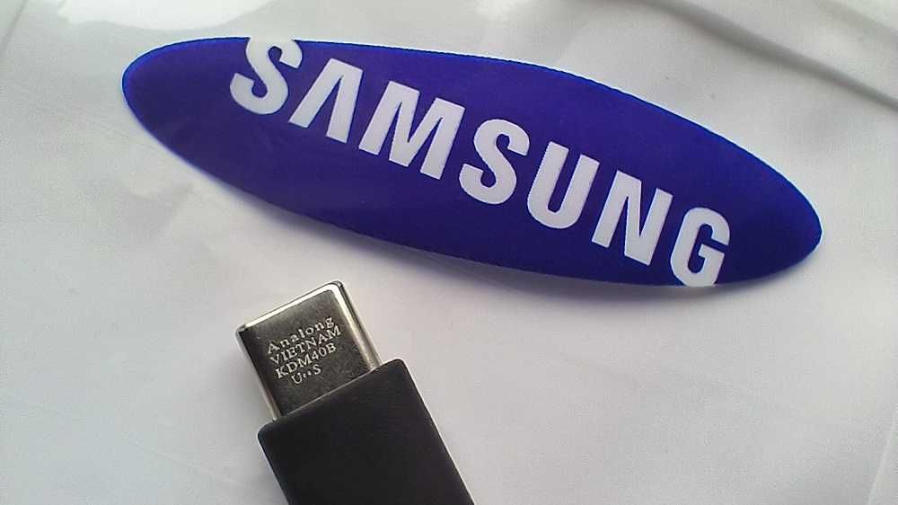 Адаптер переходник Samsung для наушников Type-C to Jack 3.5mm