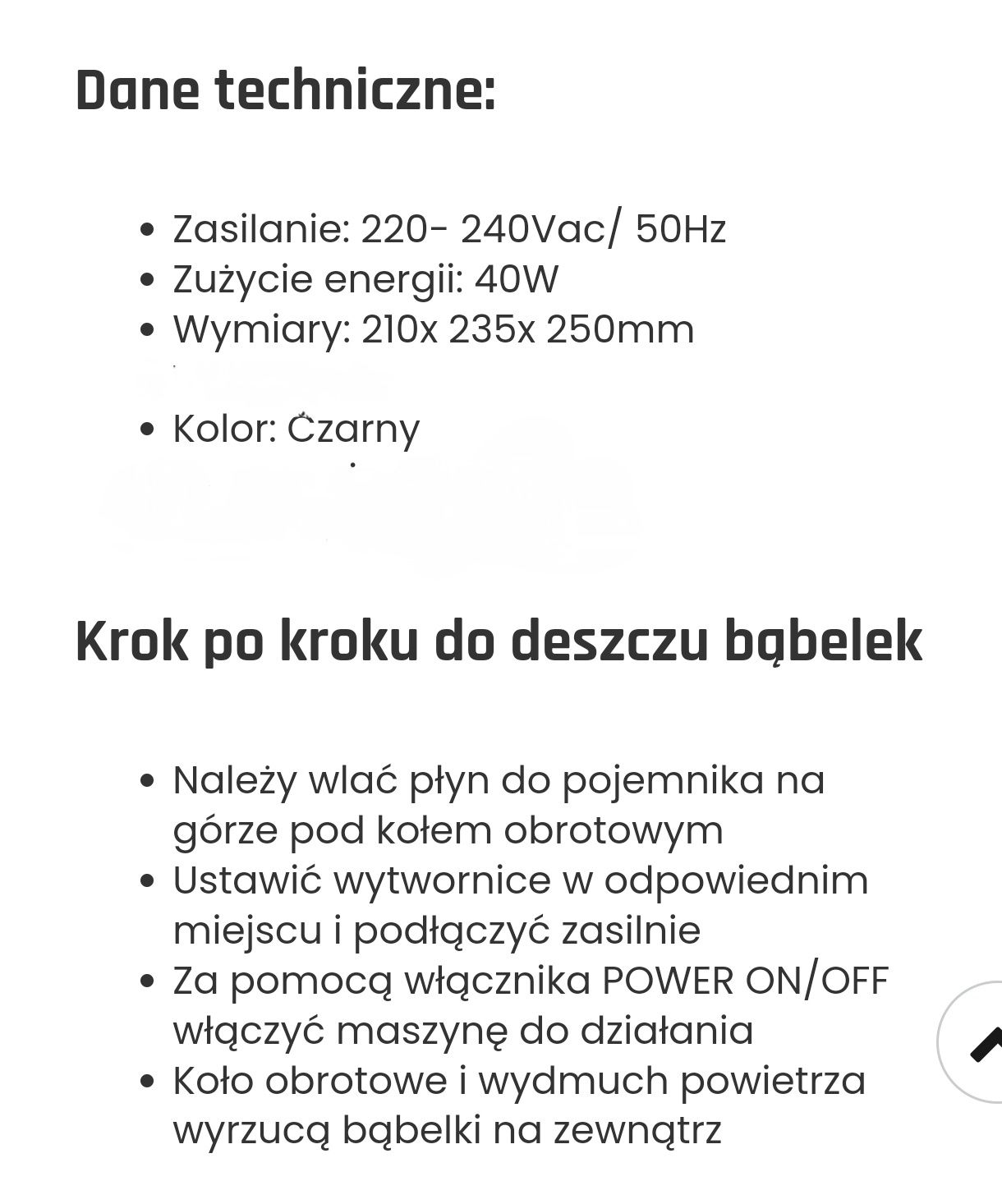 Maszyna do baniek mydlanych