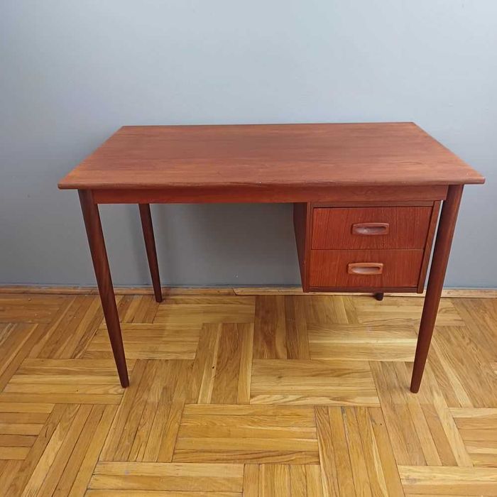 Biurko tekowe Dania lata 70 te