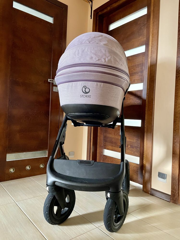 Wózek stokke trailz 2w1 limitowany kolor brushed lilac + torba